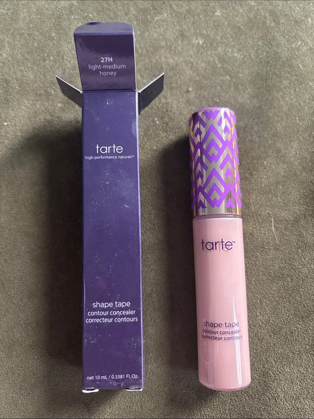 BRAND NEW Tarte Shape Tape Concealer - Light-Medium Honey 27H